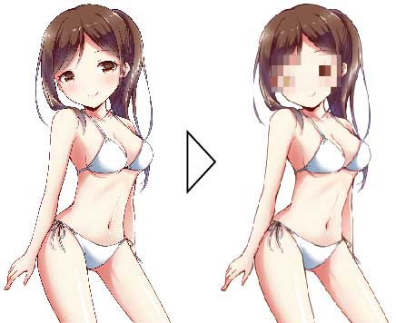 初心者向け Illustratorで画像にモザイクをかける方法 ただデザ