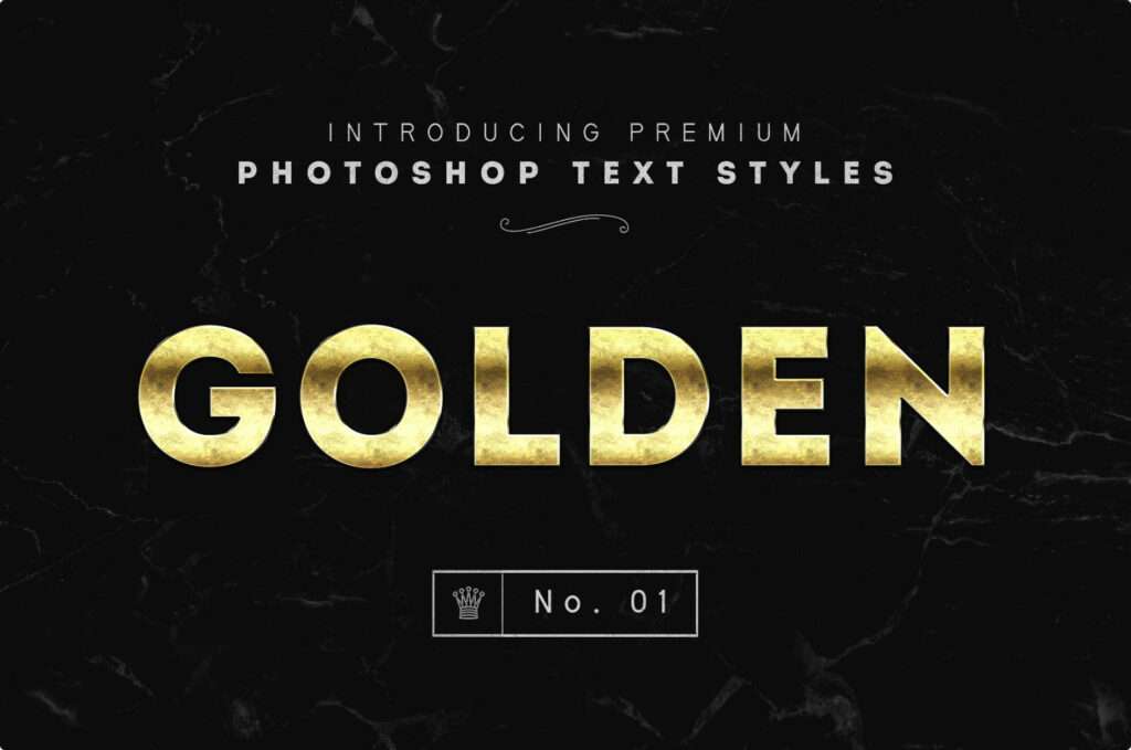 Photoshopvipのゴールド立体文字スタイルダウンロードページ