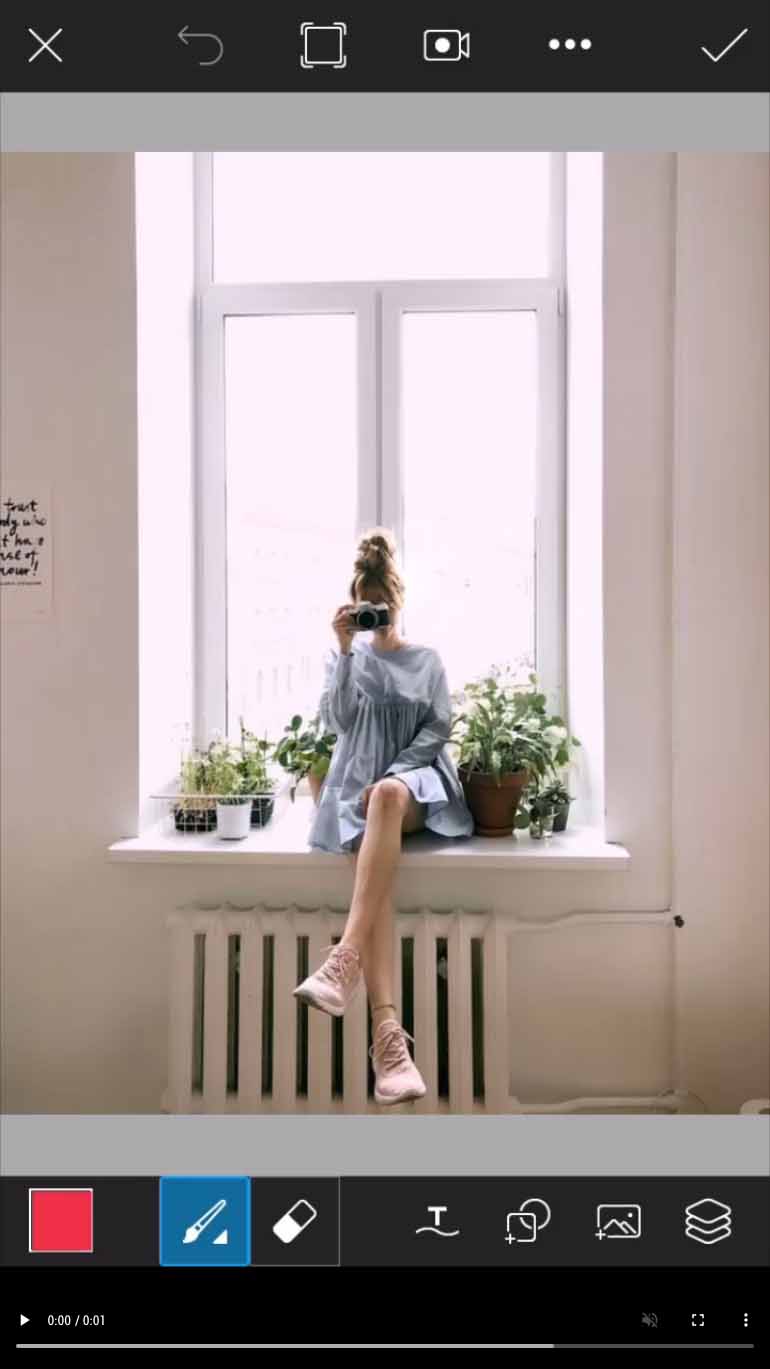 Picsartで手書き文字を描く方法 ペイントで文字を描く ただデザ