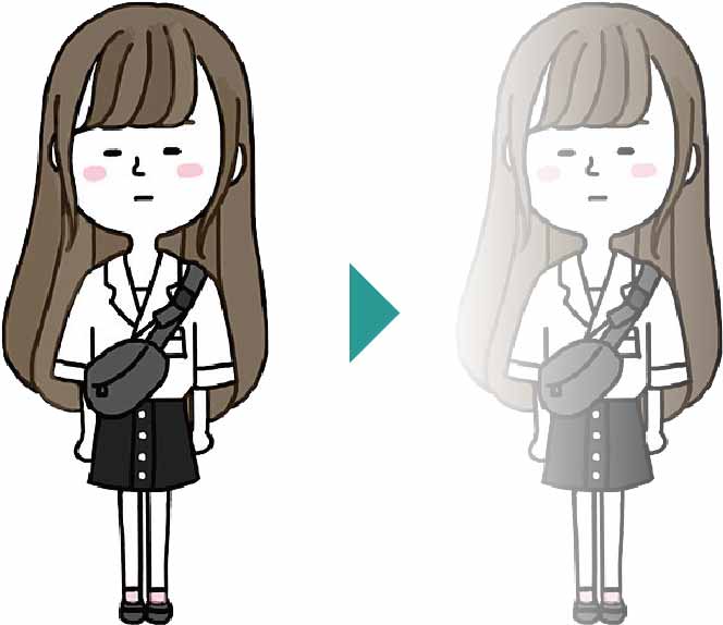 Illustratorで透明マスクをかける方法と解除・反転の使い方